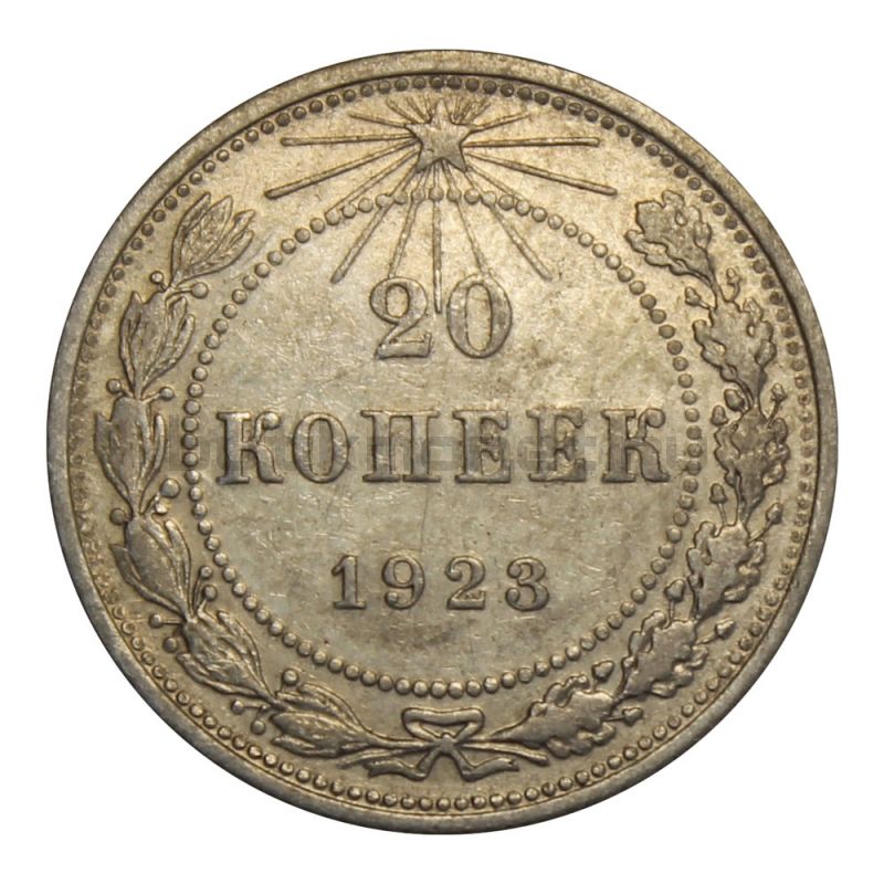 20 копеек 1923 VF