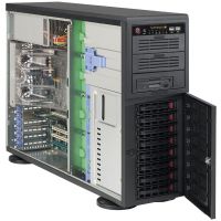 Корпус Supermicro SuperChassis 743TQ-1200B-SQ Full Tower 1200Вт Чёрный, CSE-743TQ-1200B-SQ