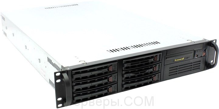 Корпус Supermicro SuperChassis 823TQ-653LPB Rack 650Вт Чёрный 2U, CSE-823TQ-653LPB