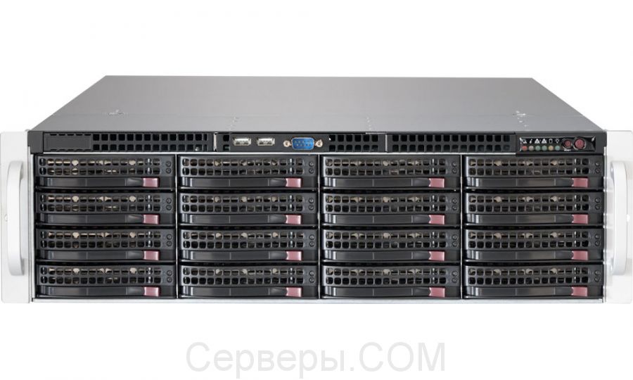 Сервер записи. Supermicro 3u 6039p-e1cr16h. Supermicro -721q.