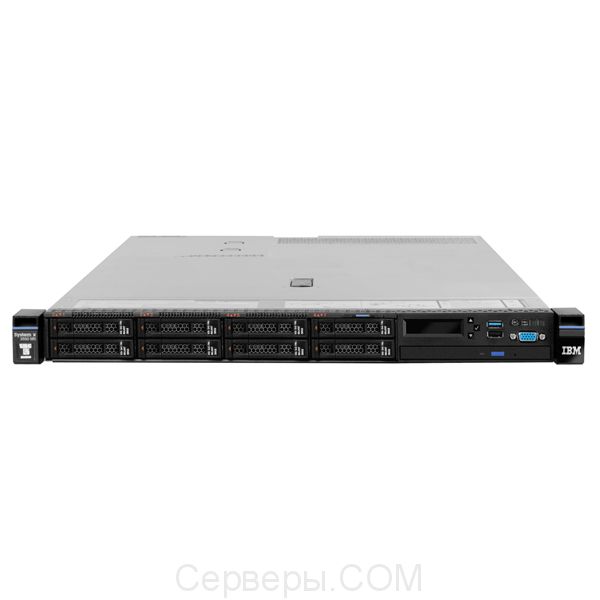 Сервер Lenovo x3550 M5 2.5" Rack 1U, 5463C2G/2