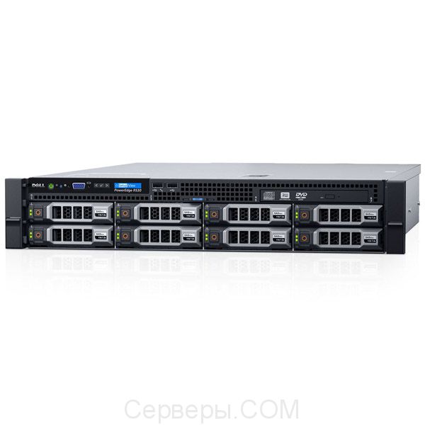 Сервер Dell PowerEdge R530 3.5" Rack 2U, 210-ADLM-98