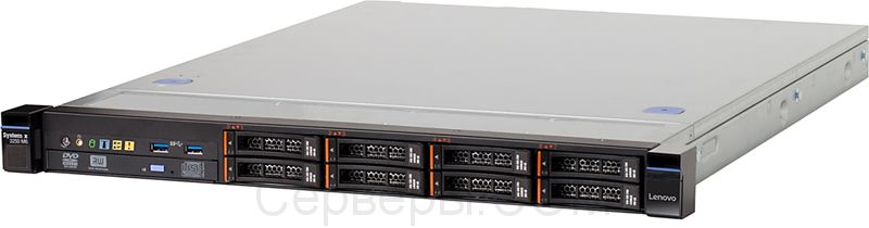 Сервер Lenovo x3250 M6 2.5" Rack 1U, 3943ECG