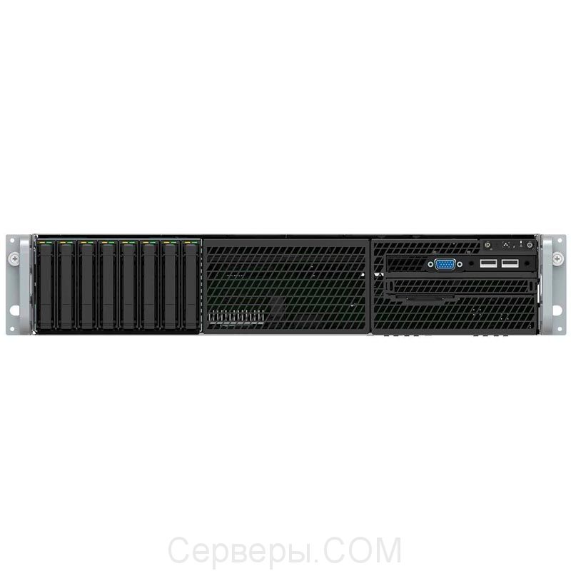 Серверная платформа Intel Wolf Pass 2U 2xLGA 3647 8x2.5", R2208WFQZSR