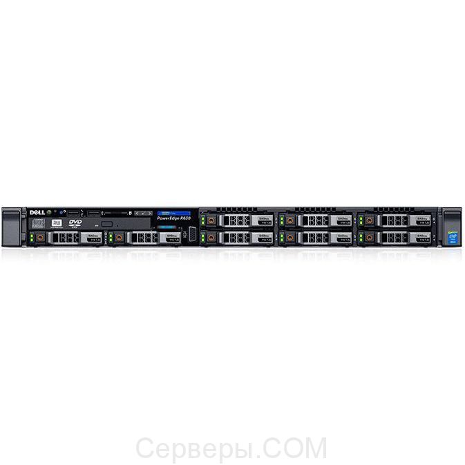 Сервер Dell PowerEdge R630 2.5" Rack 1U, 210-ACXS-264