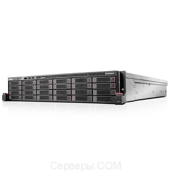 Сервер Lenovo ThinkServer RD650 2.5" Rack 2U, 70D2001REA