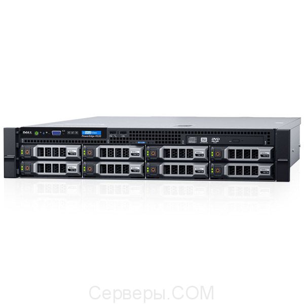 Сервер Dell PowerEdge R530 3.5" Rack 2U, 210-ADLM-06