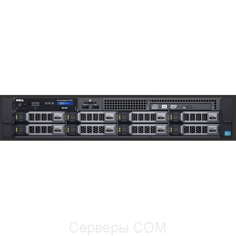 Сервер Dell PowerEdge R730 3.5" Rack 2U, 210-ACXU-240
