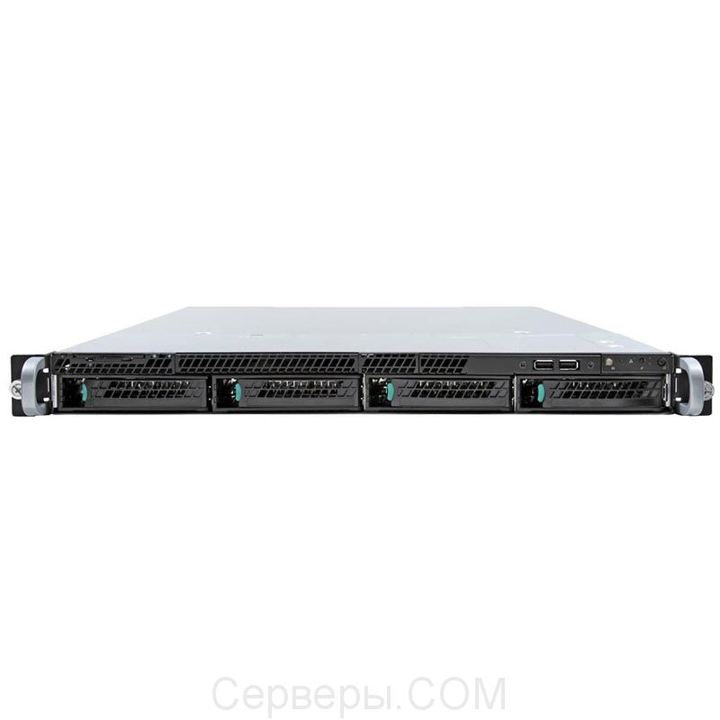 Серверная платформа Intel Grizzly Pass 1U 2xLGA 2011 4x3.5", R1304GZ4GC