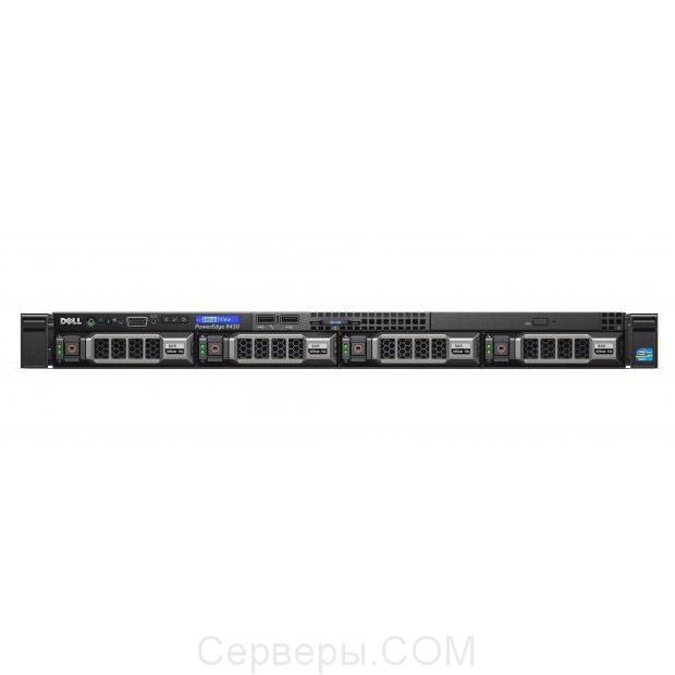 Сервер Dell PowerEdge R430 3.5" Rack 1U, 210-ADLO-211