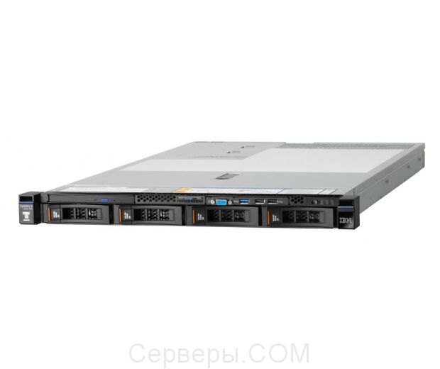 Сервер Lenovo x3550 M5 3.5" Rack 1U, 8869B2G