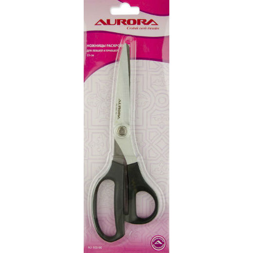Ножницы AURORA раскройные для левшей и правшей, 23 см арт. AU 103-90