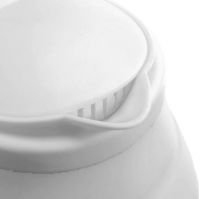 Складной чайник силиконовый электрический Collapsible Silicone, 600 мл, цвет Белый  (5)