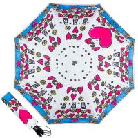 Зонт складной Moschino 7027-OCA Hearts Multi