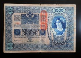 АВСТРО-ВЕНГРИЯ 1000 крон 1919