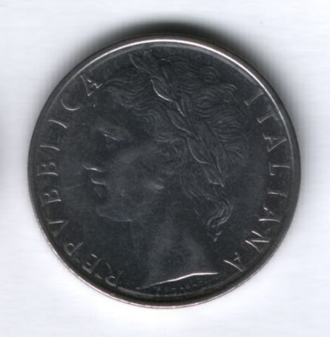 100 лир 1968 года Италия
