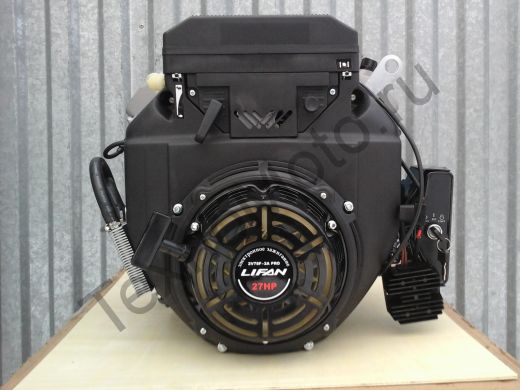 Двигатель Lifan LF2V78F-2A PRO (New) (27 л. с.) с катушкой освещения 20Ампер