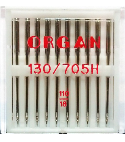 Иглы ORGAN стандартные №110 (10 шт.)
