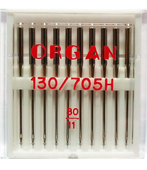 Иглы ORGAN стандартные №80 (10 шт.)