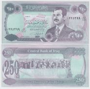 Ирак 250 динар UNC