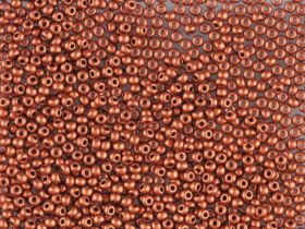 Бисер чешский 01750 непрозрачный коричнево-рыжий Preciosa 1 сорт купить оптом
