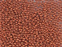 Бисер чешский 01750 непрозрачный коричнево-рыжий Preciosa 1 сорт