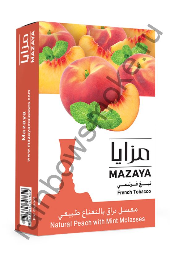Mazaya 1 кг - Peach with Mint (Персик с Мятой)