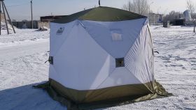 Палатка СЛЕДОПЫТ Premium 5 стен трехслойная PF-TW-15