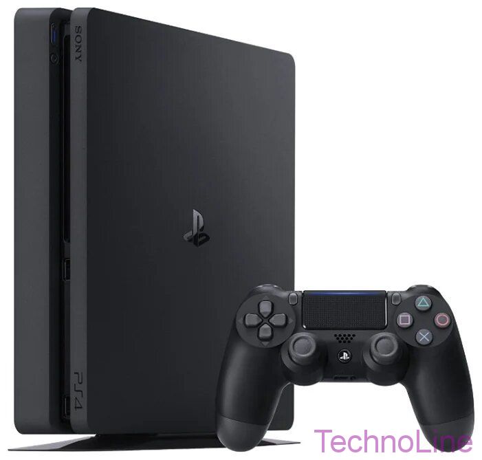 Sony PlayStation 4 Slim 1 ТБ c 2 джойстиками