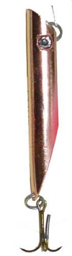 Блесна  зимняя  трубчатая "Транк" д.12мм медь 17гр. (Пирс)