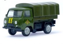 Машина металлическая фургон УАЗ-3303 Вооруженные силы 1:43