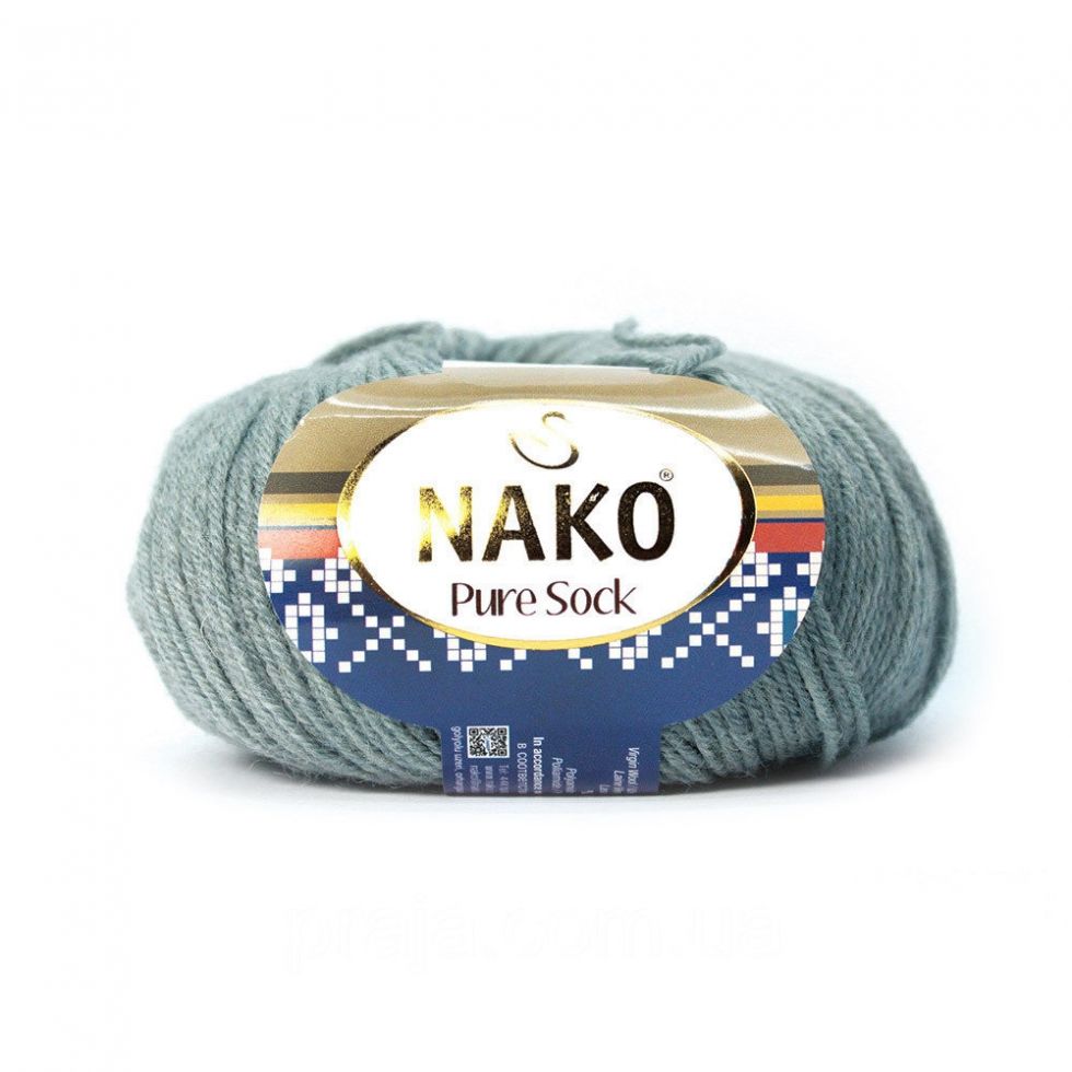 Pure sock (Nako) 11207-серебро