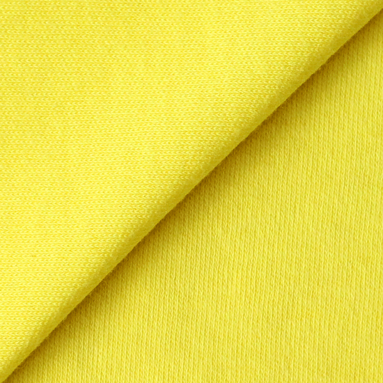 Лоскут трикотажной ткани Жёлтый 50*30