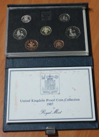 Великобритания Набор 7 монет 1987