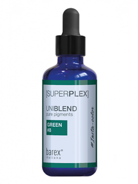 Barex SUPERPLEX Uniblend Pure Pigments Концент-ые пигменты для прямого окраш-я Green #8 New