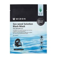 Mizon Увлажняющие тканевые маски для лица Solution Black Mask, Вид: Морские водоросли