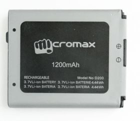 Аккумулятор для телефона Micromax D200 Bolt