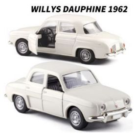 Металлическая модель автомобиля Willys Dauphine  масштаб 1:38