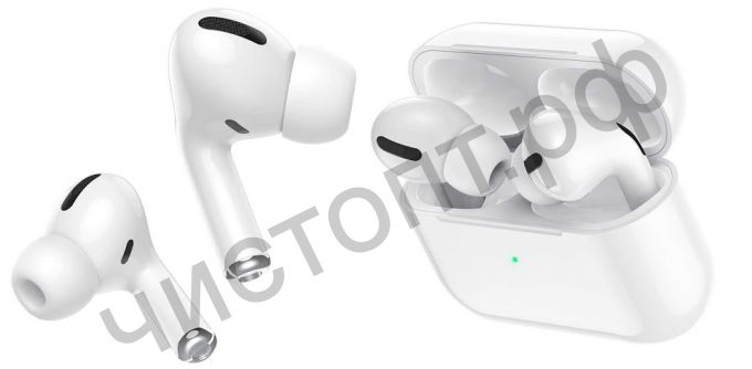 Bluetooth гарнитура стерео HOCO ES 36, AirPods PRO Original series apple, сенсорные цвет: белый Суперцена !!! Х