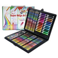 Набор для рисования в чемодане Super Mega Art Set 168 предметов (цвет черный)_1