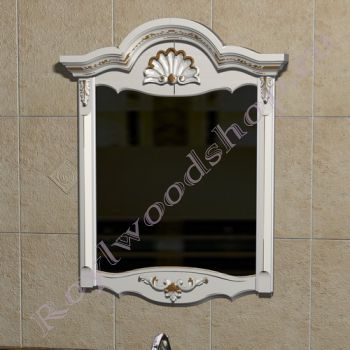 Зеркало  "Руссильон PROVENCE- 2-75 состаренное белое