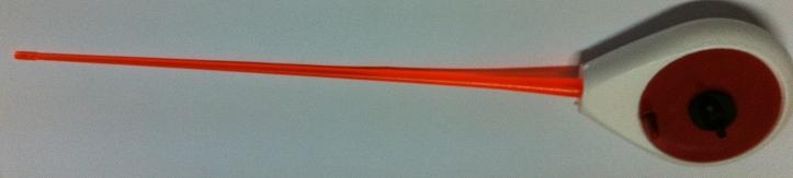 Зимняя удочка балалайка Пирс из пенопласта красная БК