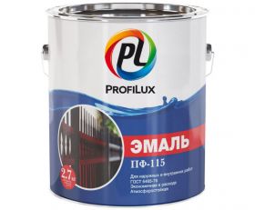 Эмаль Алкидная ПФ-115 ProfiLux 0.9кг Универсальная