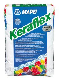 Mapei Keraflex Высокоэффективный Цементный Клей для Укладки Керамической Плитки и Камня 25кг Серый