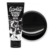 Черная маска-плёнка с древесным углем Hell-Pore Longolongo Gronique Black Mask Pack