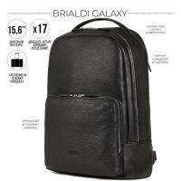 Мужской рюкзак BRIALDI Galaxy (Галакси) relief black