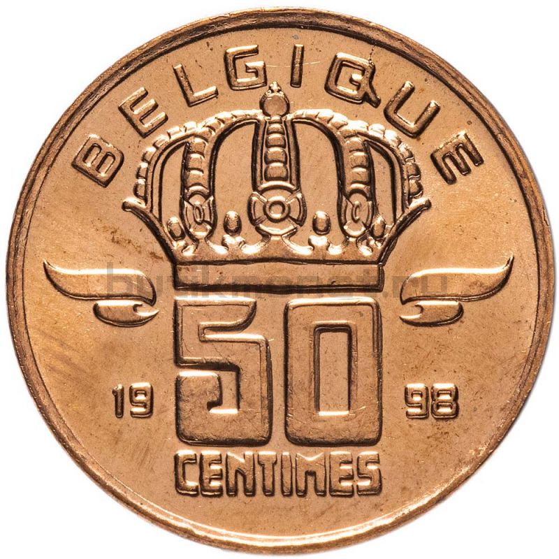 50 сантимов 1998 Бельгия BELGIQUE