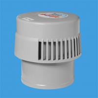 Вентиляционный клапан (аэратор) для канализации; выход Ду=110мм под клеевое соединение; пропускная способность 19,4 л/сек