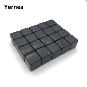 Кубик чёрный без значений (пустой) 16 мм