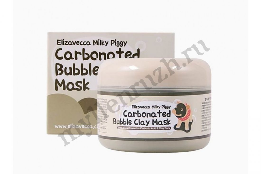 Маска для лица Elizavecca Milky Piggy Carbonated Bubble Clay Mask 100 гр